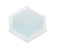 Kit di accessori per microscopio Scivoli di vetro quadrati trasparenti da 100 pezzi for strumento ottico del microscopio Vetrini per microscopio (Color : 22X22)
