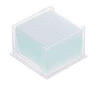 Kit di accessori per microscopio Slitta da 100 pezzi trasparenti quadrati quadrati custodie for custodia for il microscopio Vetrini per microscopio (Color : 24x24)