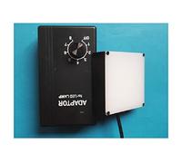 Kit di Accessori per microscopio Sorgente Luminosa di Visione della Macchina Regolabile 25x25 100x100 mm 200x200 mm GUIDATO Fonte di Illuminazione Vetrini per microscopio (Color : 60x60)