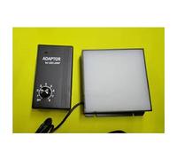 Kit di Accessori per microscopio Sorgente Luminosa di Visione della Macchina Regolabile 25x25 100x100 mm 200x200 mm GUIDATO Fonte di Illuminazione Vetrini per microscopio (Color : 100x100)