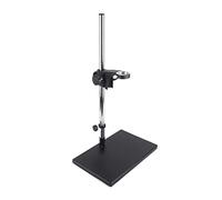 Kit di accessori per microscopio Tabella microscopio regolabile Porta del supporto di lavoro + supporto anello da 50 mm + braccio metallico regolabile Vetrini per microscopio