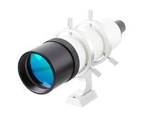 Kit di accessori per microscopio Tubo 8x50 Finder Optical Finder con staffa nera o bianca Accessorio telescopio astronomico Vetrini per microscopio (Color : White Bracket)