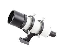 Kit di accessori per microscopio Tubo 8x50 Finder Optical Finder con staffa nera o bianca Accessorio telescopio astronomico Vetrini per microscopio (Color : Black Bracket)
