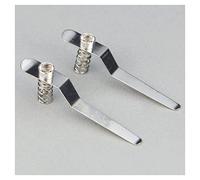 Kit di accessori per microscopio Un supporto in acciaio inox acciaio inox clip for accessori for microscopio biologico parti 5,5 cm -8.5 cm Vetrini per microscopio(Length 6.7cm)