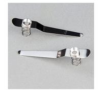Kit di accessori per microscopio Un supporto in acciaio inox acciaio inox clip for accessori for microscopio biologico parti 5,5 cm -8.5 cm Vetrini per microscopio(Length 6.2cm)