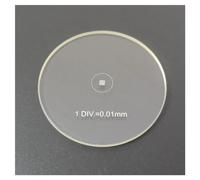 Kit di accessori per microscopio Vetrino di calibrazione micrometro con lente oculare for microscopio con area di calcolo di 0,01 mm Vetrini per microscopio