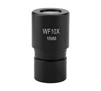 Kit di accessori per microscopio WF10x 1. Occhio del microscopio biologico 6mm, con scala 0,1 mm Vetrini per microscopio (Color : Black)