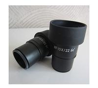 Kit di accessori per microscopio WF10x 2. Oculare 2mm alto eyepoint con ombretto in gomma di plastica Guardie for occhio di montaggio Dimensioni 30mm Vetrini per microscopio (Color : 2pcs)