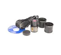 Kit di accessori per microscopio Win10. 5mp. Occhio elettronico industriale con adattatore ad anello for microscopio stereo biologico Vetrini per microscopio