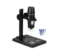 Kit di accessori per microscopio Zoom 1000x. HD. Desktop Electronic Digital. USB Microscopio professionale 8D. In piedi Vetrini per microscopio (Color : WIFI Desktop)