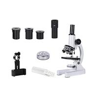 Kit di accessori per microscopio Zoom 64. 0x 1280x 2000x. Microscopio biologico supporto monoculare Vetrini per microscopio (Color : Package3(40X-2000X))