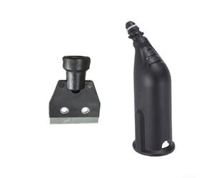 Kit di accessori per pulitori a vapore Karcher SC1, SC2, SC3 e SC5, include raschietto in acciaio inox e ugello spray per rimuovere lo sporco ostinato sul vetro, per piastrelle, cucina e bagno