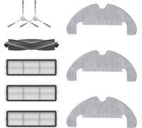 Dreame Kit Accessori per robot D10 Plus Gen2 Include 3x Panni mop, 3x Filtri, 2x Spazzole laterali, 1x Spazzola principale, Accessori originali Dreame