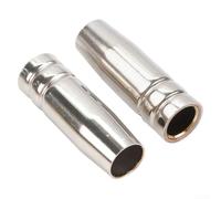 Kit di accessori per saldatura, 26 pezzi per 15AK per saldatore MIG con punte da 0,8 mm, 3 ugelli conici per gas, 3 diffusori compatibili con AK15 MB15