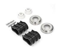 Kit di Accessori per Scala della Piscina per Corrimano da 42 Mm, 304 Piastre di Bestias della Piscina in Acciaio Inossidabile, Paraurti, Bulloni, Ancoraggio di Plastica