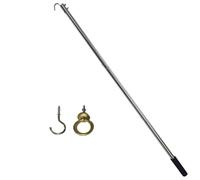 Kit di accessori per scale per soffitta a scomparsa, set di pali con gancio estraibile per soffitta per casa, hotel, appartamento