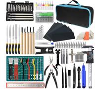 Kit di Accessori per Stampanti 3D,176 Pezzi Kit di Strumenti per Stampante 3D,con Pulizia dell'ugello,Strumento di Sbavatura,Calibro a Corsoio,Strumenti di Stampa 3D per Pulizia Finitura