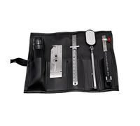 Kit di accessori per taglierina al plasma con manometro per saldatura, custodia avvolgente, calibro HI-LO, torcia, righello da 0-150 mm e specchio di ispezione