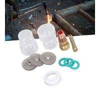 Kit di accessori per torcia TIG da 11 pezzi per WP17/18/26 in rame e PTFE