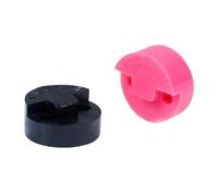 kit di accessori per violino 5 Pezzi Di Sordina Per Violino In Gomma Professionale Per Violino Parti Di Violino 20 X 20 Mm Silenziatore Rotondo In Gomma Per Violino(Black)