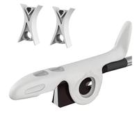 kit di accessori per violino Aiuto Per La Presa Dell'arco Per Violino Con Tappo Per L'arco Che Corregge L'accessorio Didattico Per Amico Dell'arco Per Violino(White)