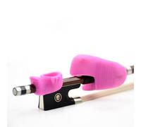 kit di accessori per violino Il Supporto Per Arco Diviso In Cartone Animato Con Impugnatura Per Arco Da Violino Corregge Scientificamente La Forma Della Mano Destra(Pink,A)