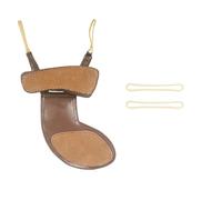 kit di accessori per violino Poggia Mentoniera Per Violino Poggia Mentoniera 2 In 1 Poggia Mentoniera Per Violino Poggia Violino 4/4-1/16 Proteggi Il Mento Del Collo Accessori Per Violino(Brown,1/2-1/