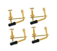 kit di accessori per violino Regolatori Di Corde Per Violino Dorato Da 4 Pezzi