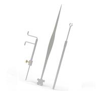 kit di accessori per violino Strumenti Per Liuteria Per Violino In Acciaio Inossidabile Parti Per Set Di Clip Per Misuratore Di Misuratore Per Suono Post