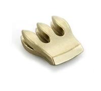 kit di accessori per violino Violino Viola Pratica Silenziatore per violino in metallo Mute Accessori per violino a 3 poli(Gold)