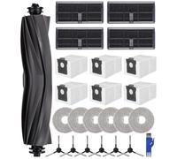 Kit di Accessori Ricambi per L10s Pro Ultra Heat/ L10s Ultra Gen 2 / X30 Ultra/Mova E30 Ultra,1 Spazzola Principale, 6 Sacchetti di Polvere, 6 Panni, 4 Filtri, 6 Spazzole laterali