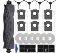 Kit di accessori sostitutivi per Dreame L10s Pro, 6 sacchetti antipolvere, 6 panni per mocio, 1 spazzola principale, 4 spazzole laterali, 2 filtri - Nouvo