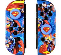 FR-TEC Custodia rigida + Impugnature Superman + Scatola da 16 giochi per Nintendo Switch