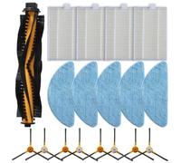Kit di accessori tutto in uno per bObsweep PetHair per robot aspirapolvere SLAM, spazzola principale, spazzole laterali, filtro e panni per mocio (B)