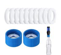 Kit di accoppiamento filtro 'acqua | Accoppiamenti di pulizia della filtrazione | Attacco filettato a prova di guarnizione a prova di perdita | Accessori fili esterni da 28 mm per escursioni per l