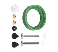 Kit di accoppiamento per serbatoi WC a ciotola, kit di ricambio per serbatoi WC da 7,6 cm, angoli di guarnizione, rondella di tenuta da serbatoio a tenuta stagna, accoppiamento a ciotola
