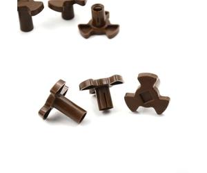 Kit di accoppiatori per giradischi per microonde, con guida a rulli e albero del vassoio, compatibile con alberi di trasmissione per giradischi da 17 mm e 23 mm (S)