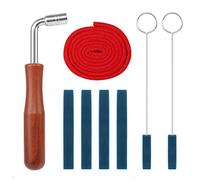 Kit di Accordatura per Pianoforte Professionale Kit di Sordina per Martello per Accordatore per Pianoforte con Striscia di Temperamento per Chiave a Martello per Studenti