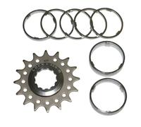 Kit di adattamento per pignone su cassetta shimano con distanziatori P2R Argenté