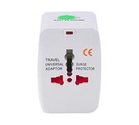 Kit Di Adattatore A Elettrica - Convertitore Di Ricarica Di Viaggio, Dispositivo Di Protezione Da Sovratensione | Adattatore Di Potenza -paesi Essenziali, Regolatore Di Tensione Leggero Con