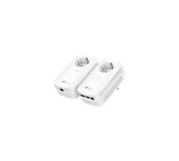 Kit di adattatori CPL TP-Link TL-PA8033P KIT 1300 Mbit/s Gigabit Ethernet 3 porte MIMO 2x2 Bianco - Nouvo