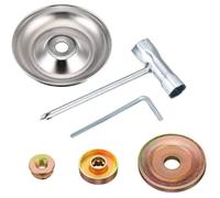 Kit Di Adattatori Per Trimmer A Filo Con Albero Dritto E Tagliasiepi