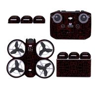 Kit di adesivi decorativi per DJI Neo, fai da te, impermeabili, pellicole protettive per DJI Neo Drone e telecomando, adesivi per la gestione della batteria, accessori Neo (10)