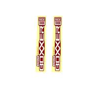 Kit di adesivi forcella biciclette Rockshox Boxxer Ultimate D1+ Blanc