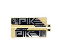 Kit di adesivi forcella biciclette Rockshox Pike Ultimate Argenté