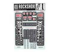 RockShox Sticker Set 35 mm Boxxer/Domain Doppia Corona, 11.4318.003.515 Pezzi di Ricambio, Bianco, Standard
