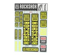 Kit di adesivi forcelle fino al 2018 Rockshox Jaune