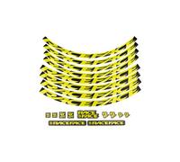 Kit di adesivi per ruote race face giallo neon