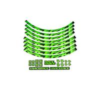 Kit di adesivi per ruote race face verde neon