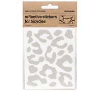 Kit di adesivi riflettenti per biciclette Bookman Blanc